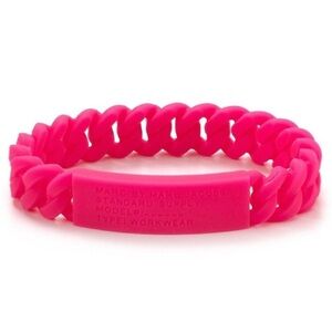 MARC by MARC JACOBS NWT Neon Pink  Bracelet unisex
